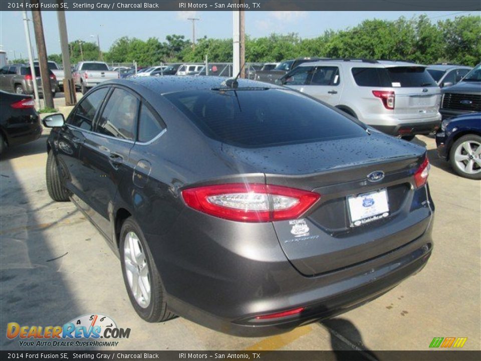 2014 Ford Fusion SE Sterling Gray / Charcoal Black Photo #5