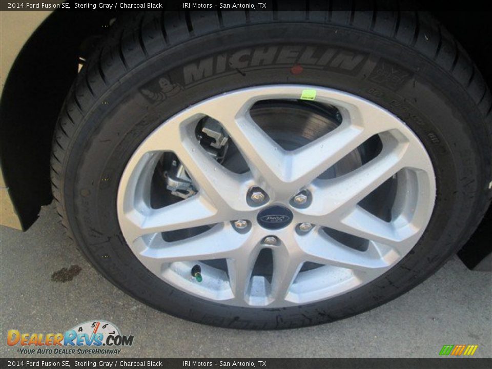 2014 Ford Fusion SE Sterling Gray / Charcoal Black Photo #9