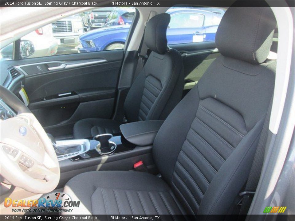 2014 Ford Fusion SE Sterling Gray / Charcoal Black Photo #10