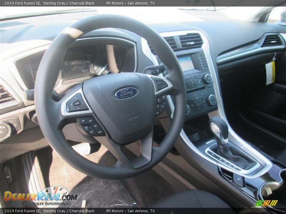 2014 Ford Fusion SE Sterling Gray / Charcoal Black Photo #11