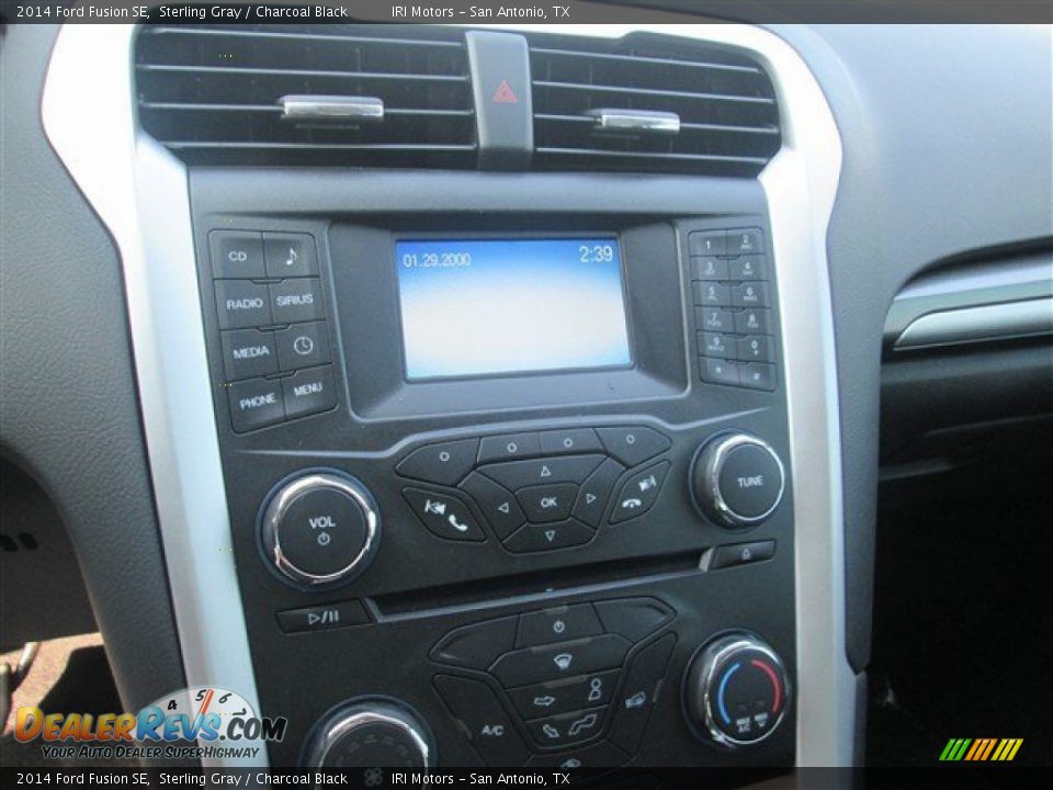 2014 Ford Fusion SE Sterling Gray / Charcoal Black Photo #12