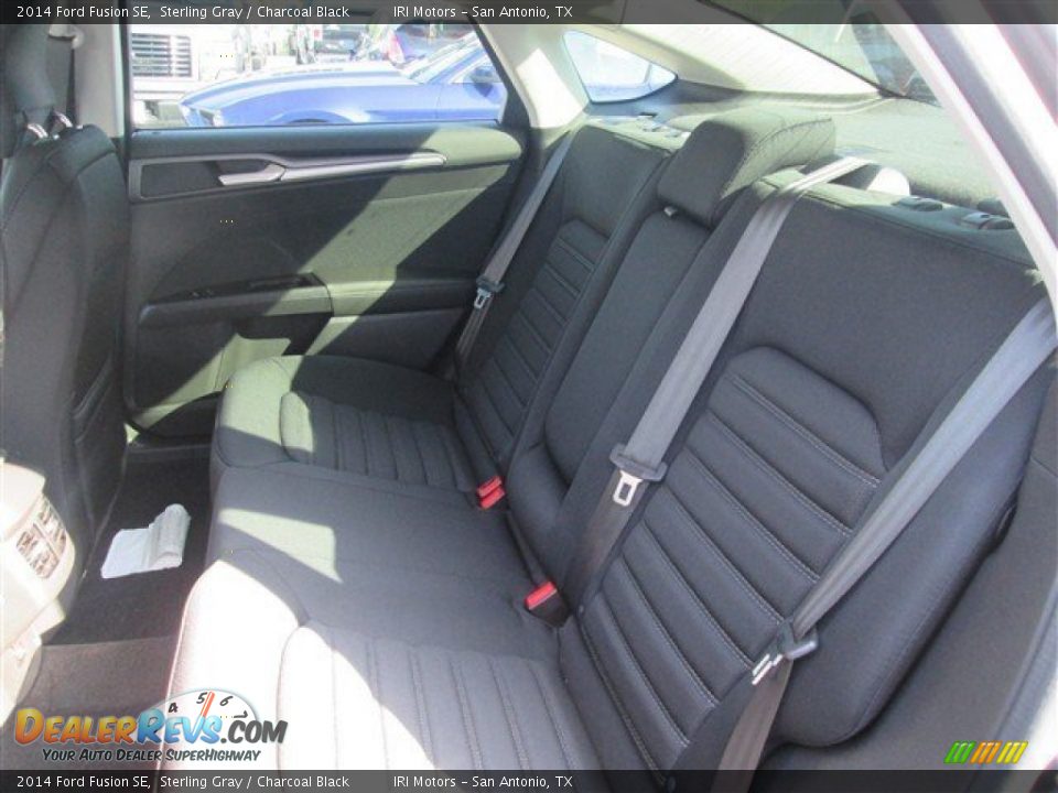 2014 Ford Fusion SE Sterling Gray / Charcoal Black Photo #13
