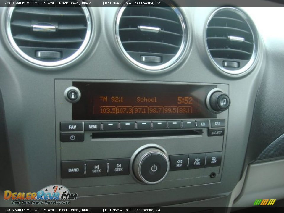 Audio System of 2008 Saturn VUE XE 3.5 AWD Photo #14