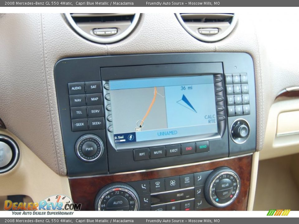 Navigation of 2008 Mercedes-Benz GL 550 4Matic Photo #21