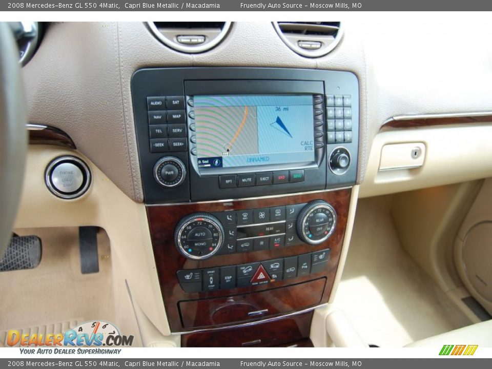 Controls of 2008 Mercedes-Benz GL 550 4Matic Photo #22