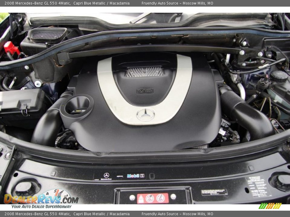 2008 Mercedes-Benz GL 550 4Matic 5.5 Liter DOHC 32-Valve V8 Engine Photo #28