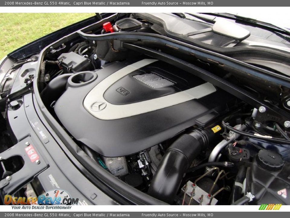 2008 Mercedes-Benz GL 550 4Matic 5.5 Liter DOHC 32-Valve V8 Engine Photo #29