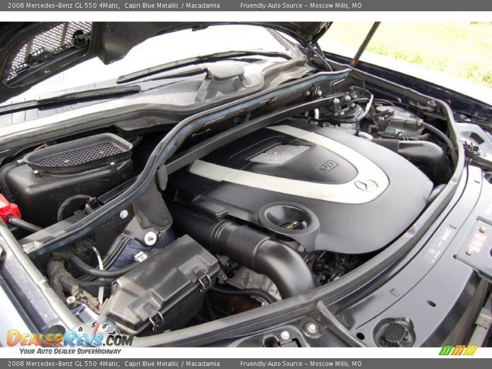 2008 Mercedes-Benz GL 550 4Matic 5.5 Liter DOHC 32-Valve V8 Engine Photo #30
