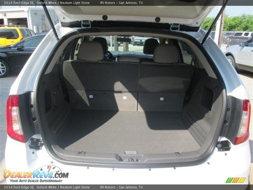 2014 Ford Edge SE Oxford White / Medium Light Stone Photo #9
