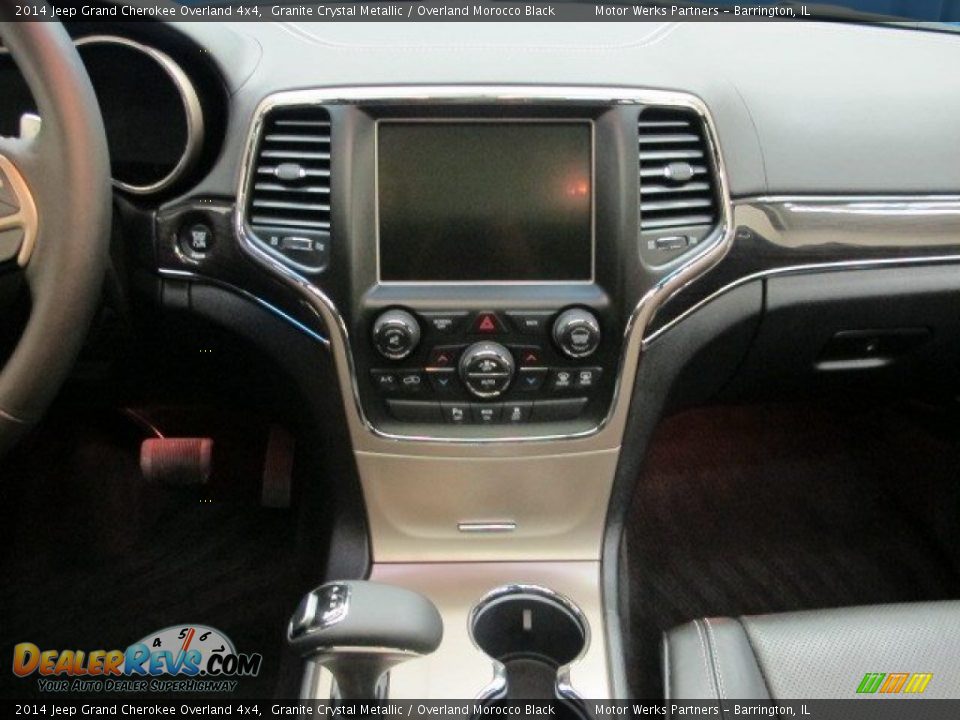 2014 Jeep Grand Cherokee Overland 4x4 Granite Crystal Metallic / Overland Morocco Black Photo #19
