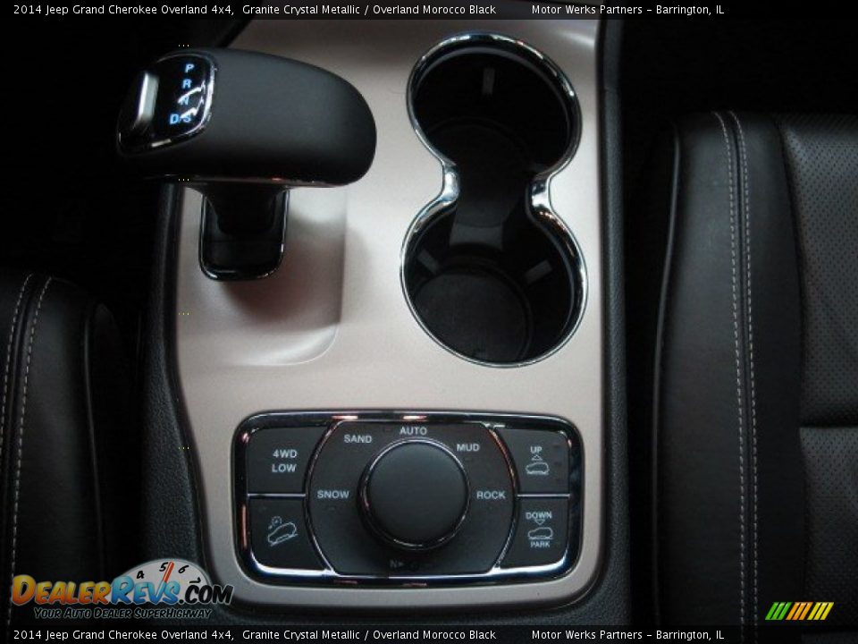 2014 Jeep Grand Cherokee Overland 4x4 Granite Crystal Metallic / Overland Morocco Black Photo #23