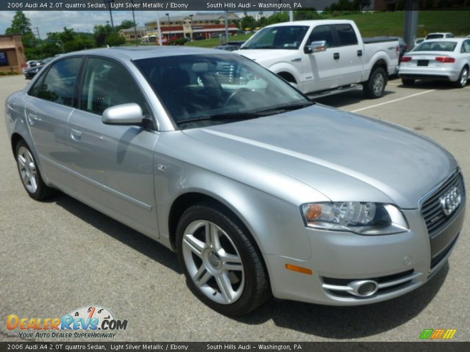 Front 3/4 View of 2006 Audi A4 2.0T quattro Sedan Photo #8