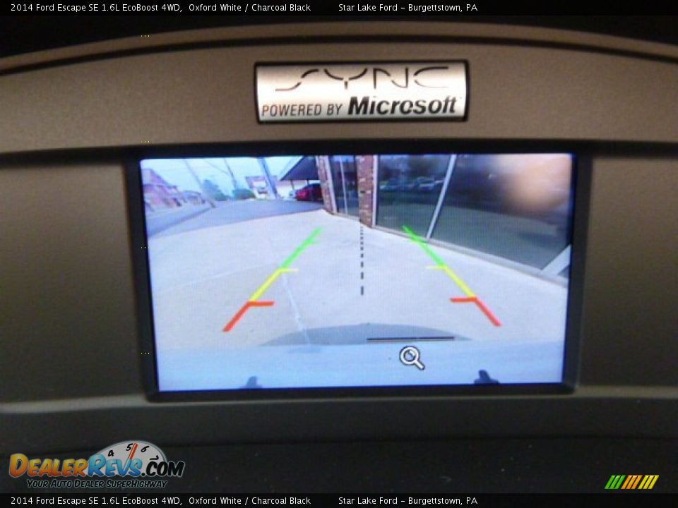 2014 Ford Escape SE 1.6L EcoBoost 4WD Oxford White / Charcoal Black Photo #17