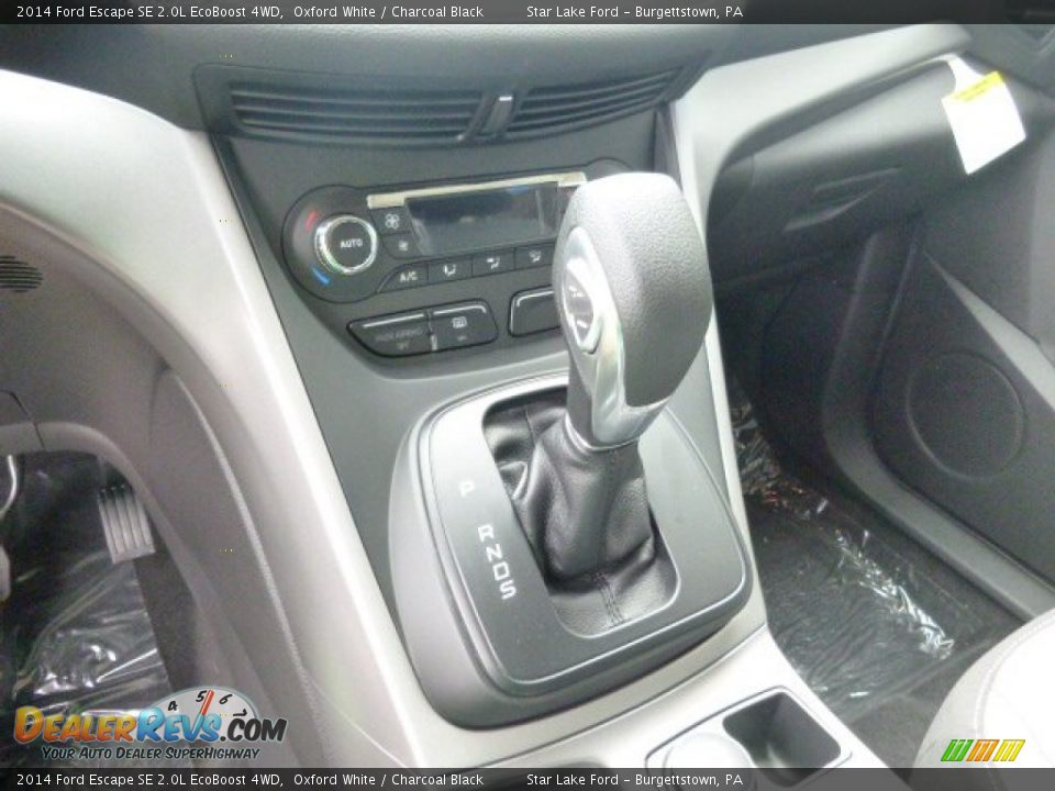 2014 Ford Escape SE 2.0L EcoBoost 4WD Oxford White / Charcoal Black Photo #16