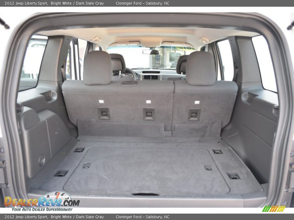 2012 Jeep Liberty Sport Bright White / Dark Slate Gray Photo #12