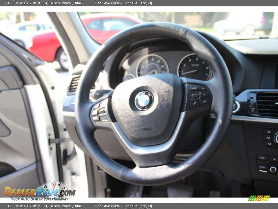 2013 BMW X3 xDrive 35i Alpine White / Black Photo #17