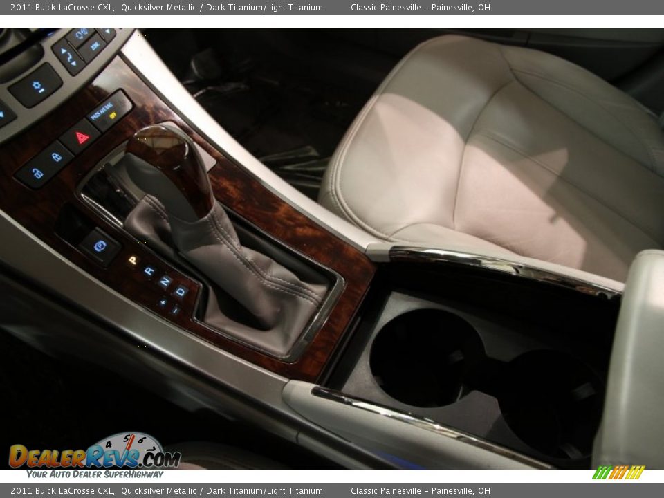2011 Buick LaCrosse CXL Quicksilver Metallic / Dark Titanium/Light Titanium Photo #10