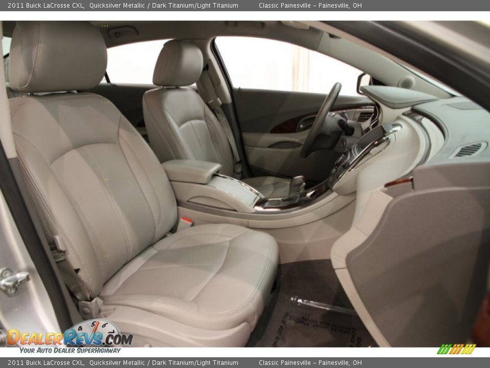 2011 Buick LaCrosse CXL Quicksilver Metallic / Dark Titanium/Light Titanium Photo #11