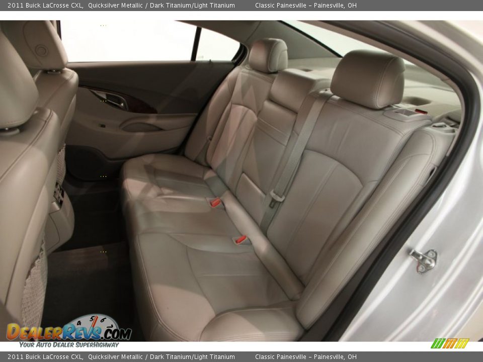 2011 Buick LaCrosse CXL Quicksilver Metallic / Dark Titanium/Light Titanium Photo #13