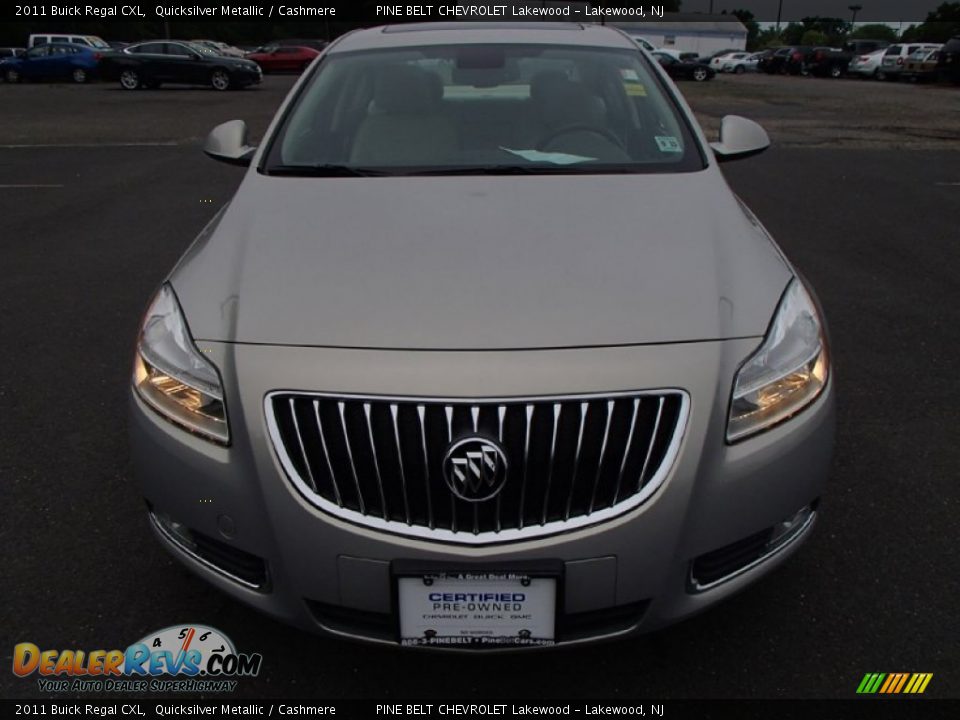 2011 Buick Regal CXL Quicksilver Metallic / Cashmere Photo #2