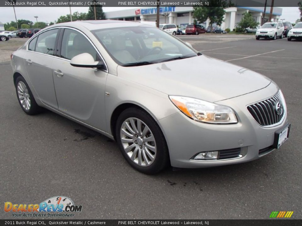 2011 Buick Regal CXL Quicksilver Metallic / Cashmere Photo #3