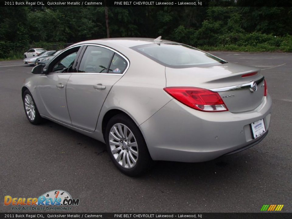 2011 Buick Regal CXL Quicksilver Metallic / Cashmere Photo #7