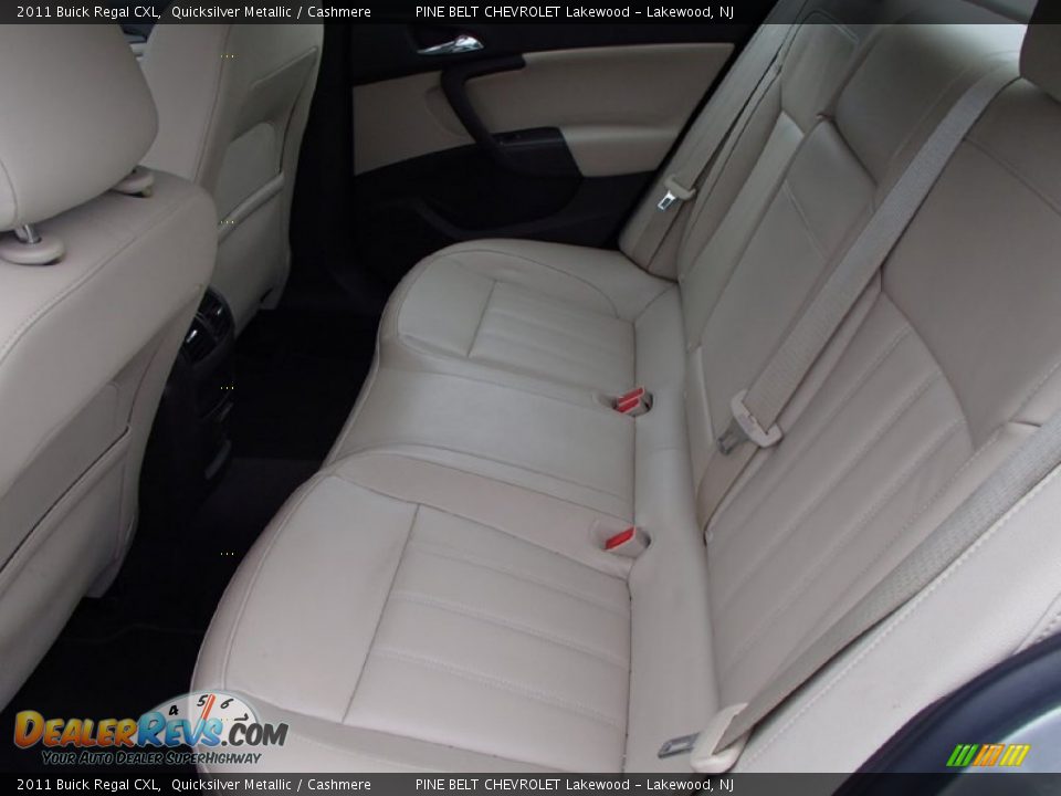 2011 Buick Regal CXL Quicksilver Metallic / Cashmere Photo #12