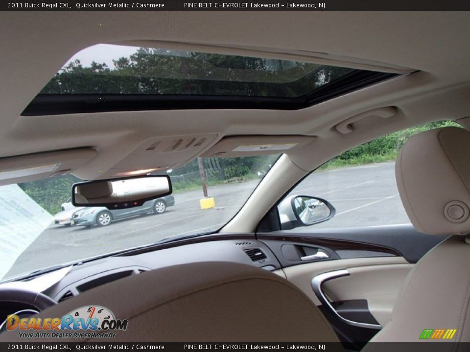 2011 Buick Regal CXL Quicksilver Metallic / Cashmere Photo #14