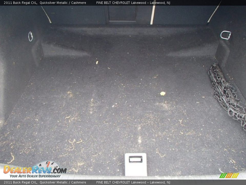 2011 Buick Regal CXL Quicksilver Metallic / Cashmere Photo #22