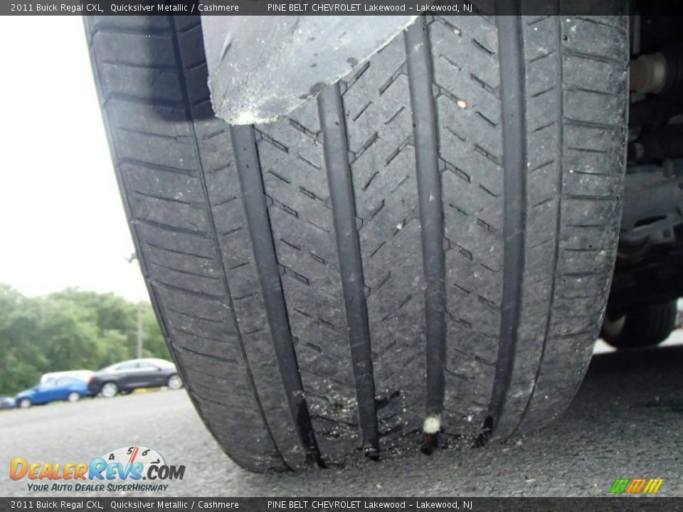 2011 Buick Regal CXL Quicksilver Metallic / Cashmere Photo #26