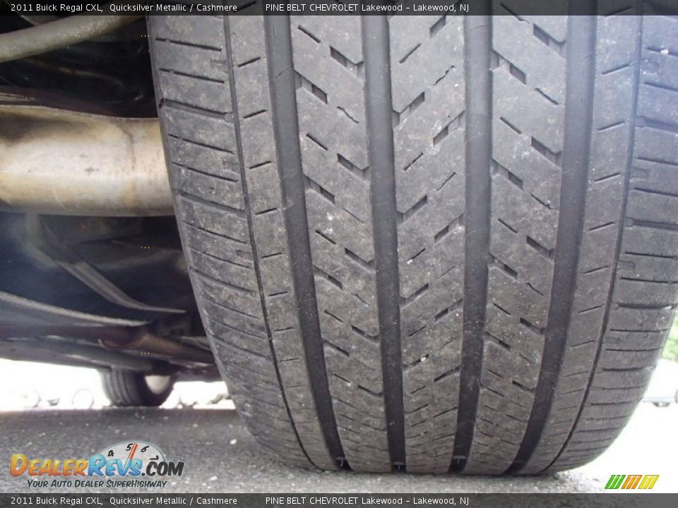 2011 Buick Regal CXL Quicksilver Metallic / Cashmere Photo #27