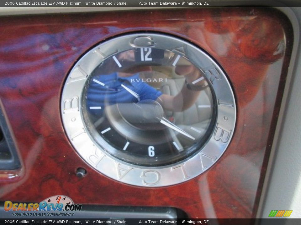 2006 Cadillac Escalade ESV AWD Platinum White Diamond / Shale Photo #33