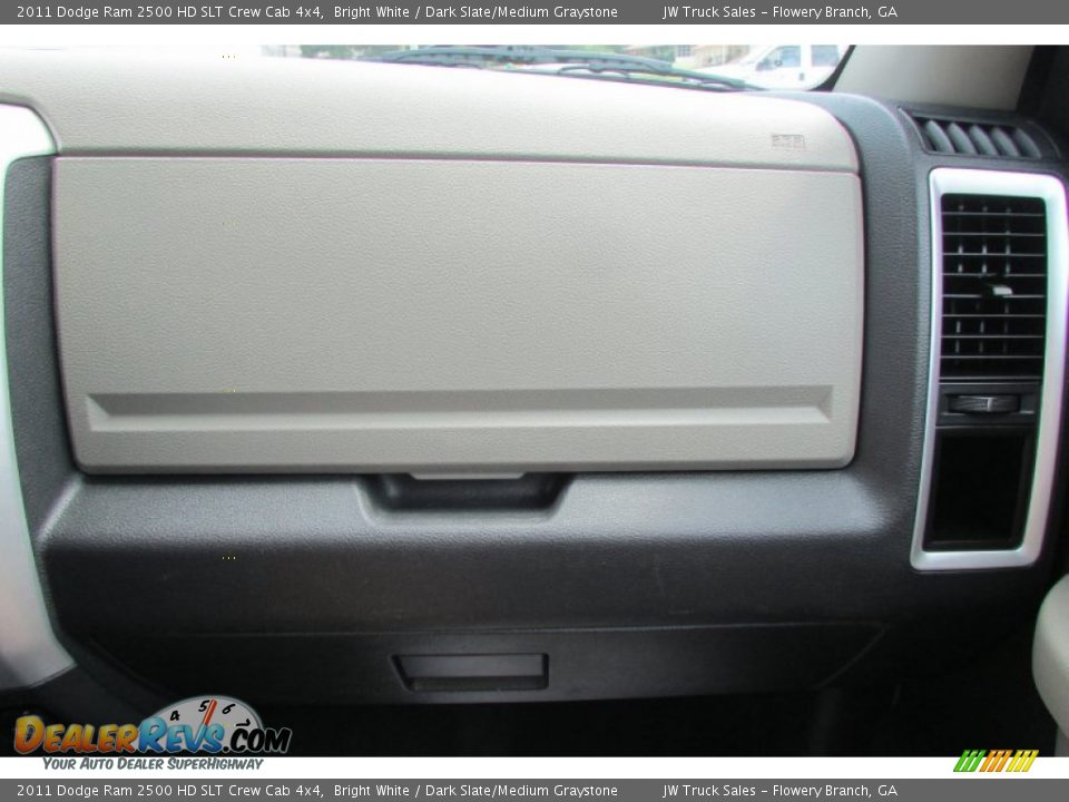 2011 Dodge Ram 2500 HD SLT Crew Cab 4x4 Bright White / Dark Slate/Medium Graystone Photo #16