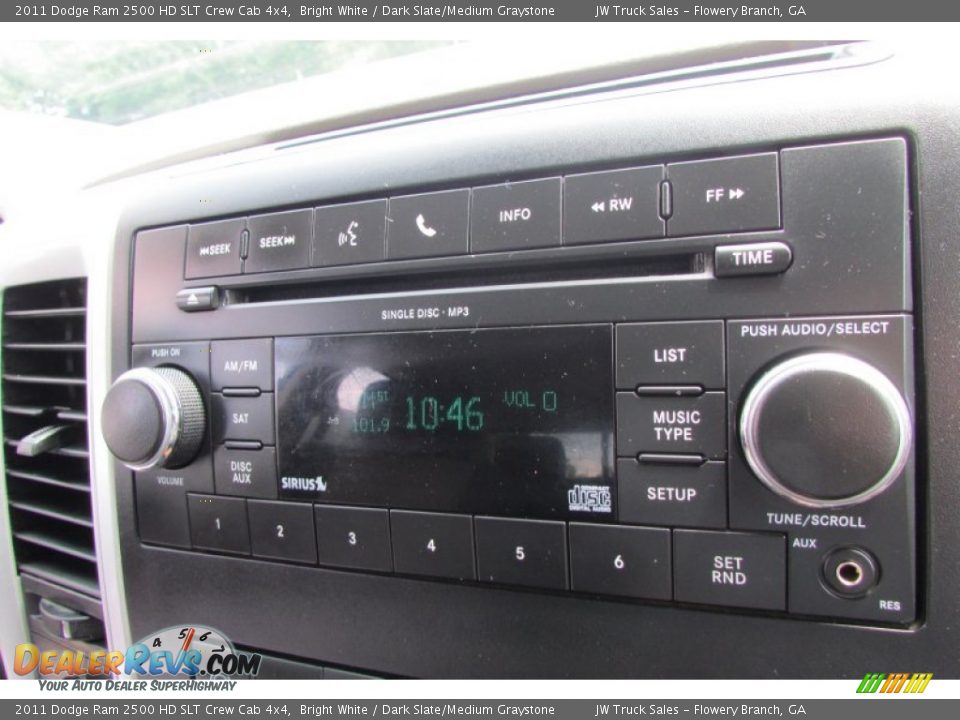 2011 Dodge Ram 2500 HD SLT Crew Cab 4x4 Bright White / Dark Slate/Medium Graystone Photo #19
