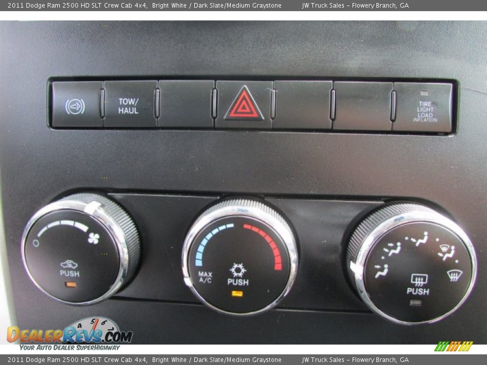 2011 Dodge Ram 2500 HD SLT Crew Cab 4x4 Bright White / Dark Slate/Medium Graystone Photo #20