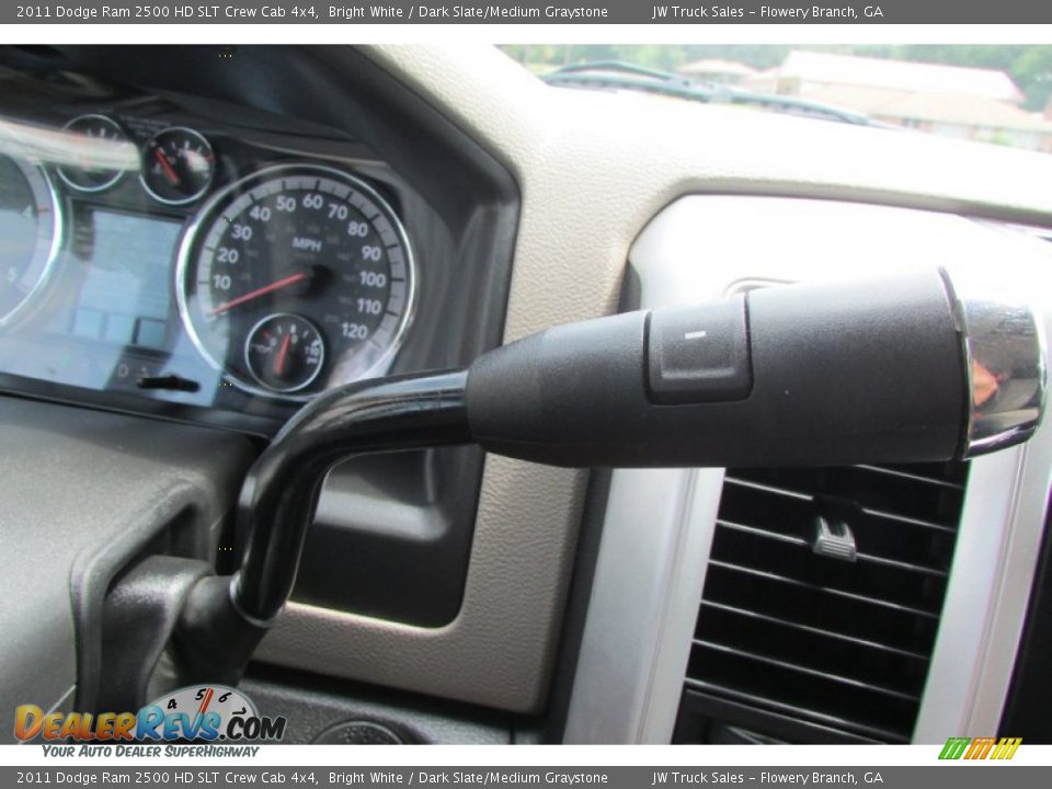 2011 Dodge Ram 2500 HD SLT Crew Cab 4x4 Bright White / Dark Slate/Medium Graystone Photo #26