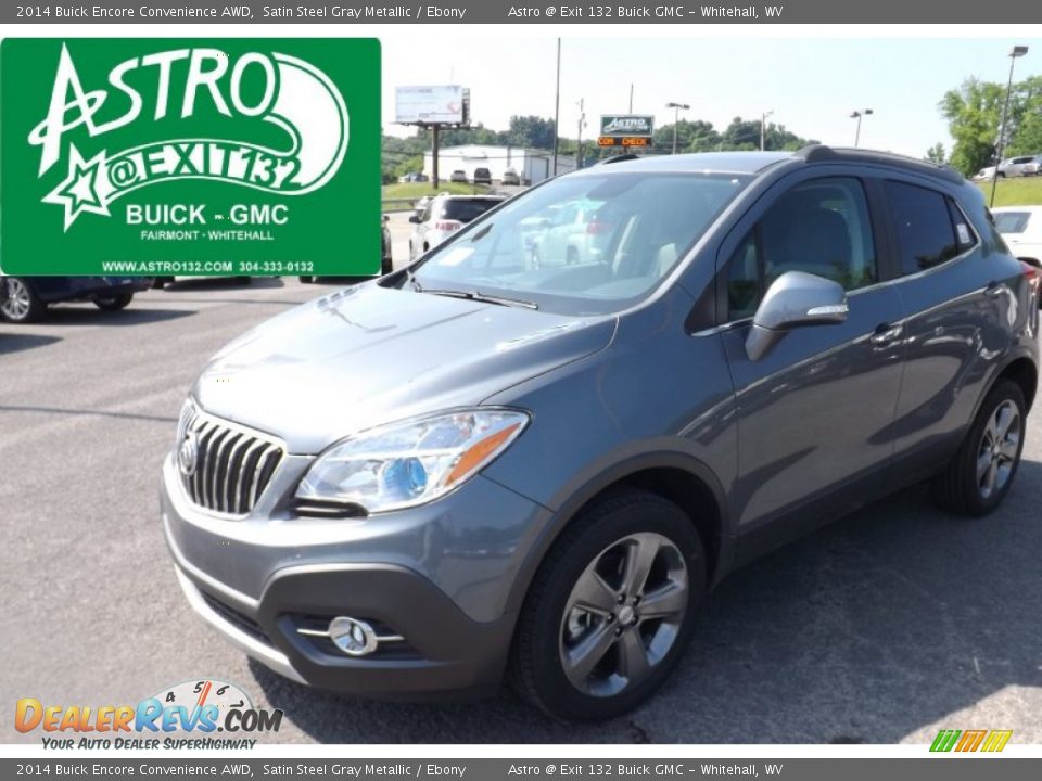 2014 Buick Encore Convenience AWD Satin Steel Gray Metallic / Ebony Photo #1