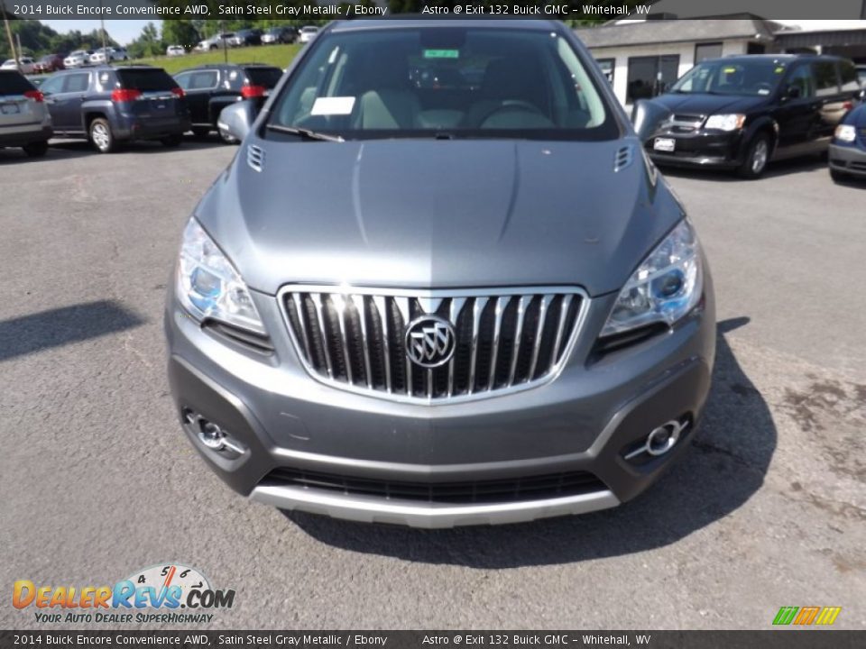 2014 Buick Encore Convenience AWD Satin Steel Gray Metallic / Ebony Photo #2