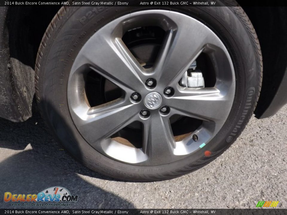 2014 Buick Encore Convenience AWD Satin Steel Gray Metallic / Ebony Photo #3
