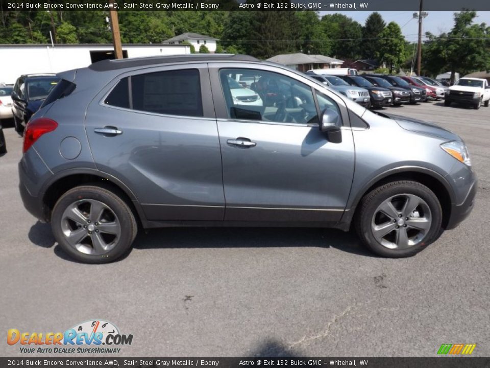 2014 Buick Encore Convenience AWD Satin Steel Gray Metallic / Ebony Photo #4