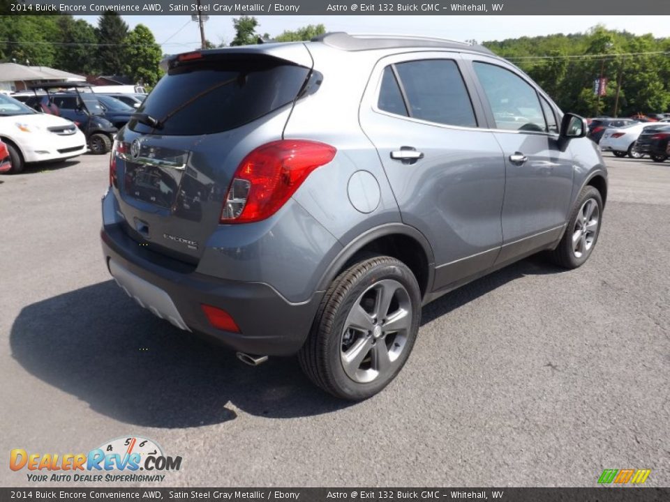 2014 Buick Encore Convenience AWD Satin Steel Gray Metallic / Ebony Photo #5