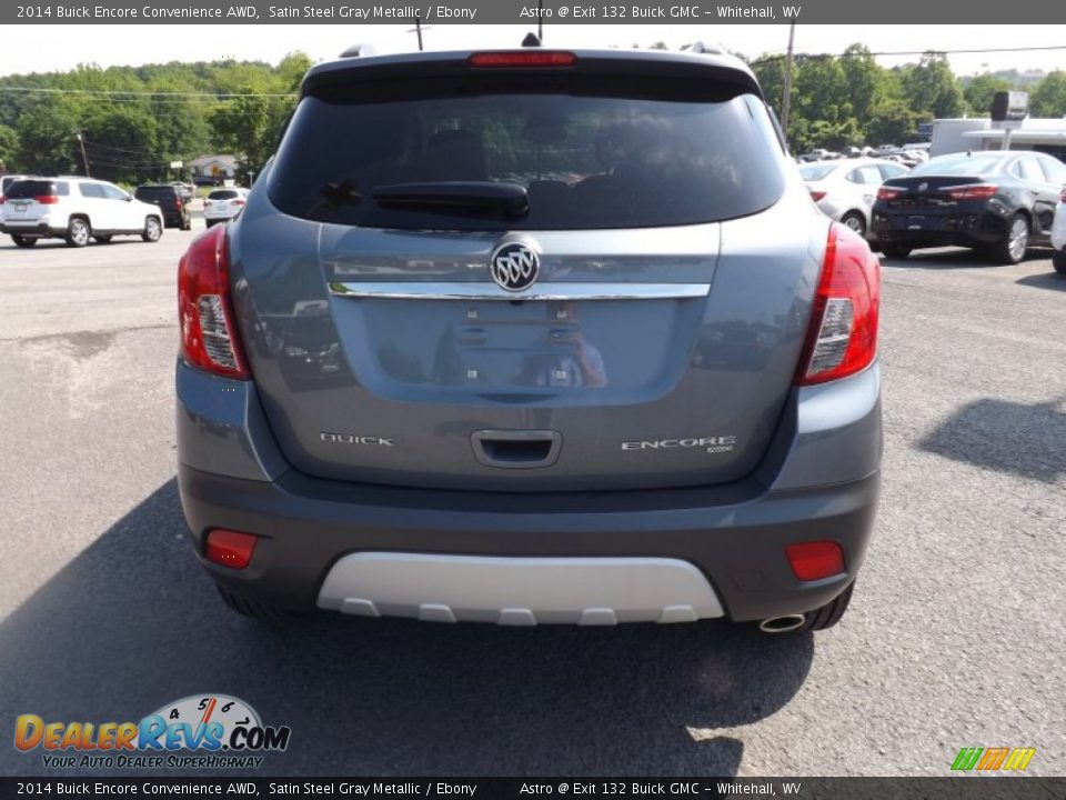 2014 Buick Encore Convenience AWD Satin Steel Gray Metallic / Ebony Photo #6