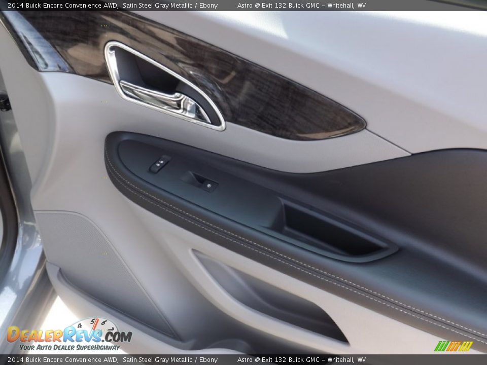 2014 Buick Encore Convenience AWD Satin Steel Gray Metallic / Ebony Photo #8
