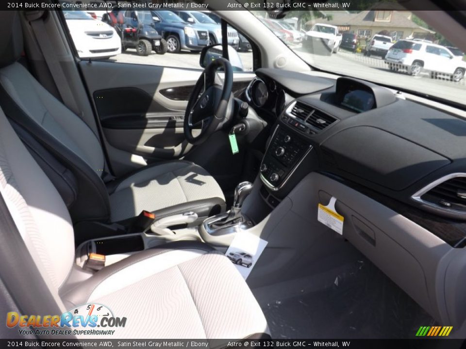 2014 Buick Encore Convenience AWD Satin Steel Gray Metallic / Ebony Photo #9