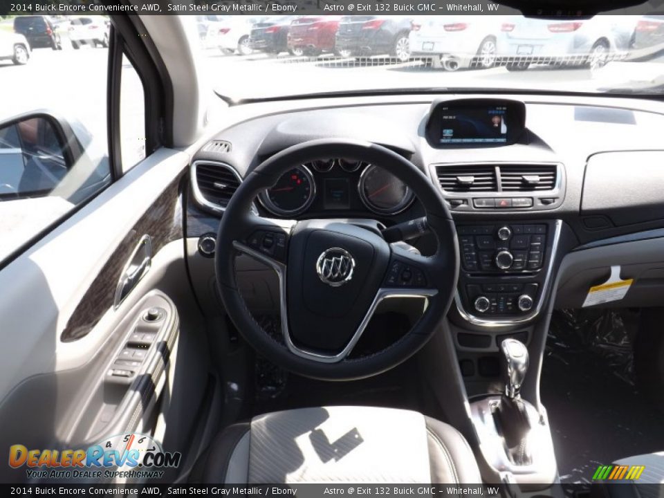 2014 Buick Encore Convenience AWD Satin Steel Gray Metallic / Ebony Photo #11