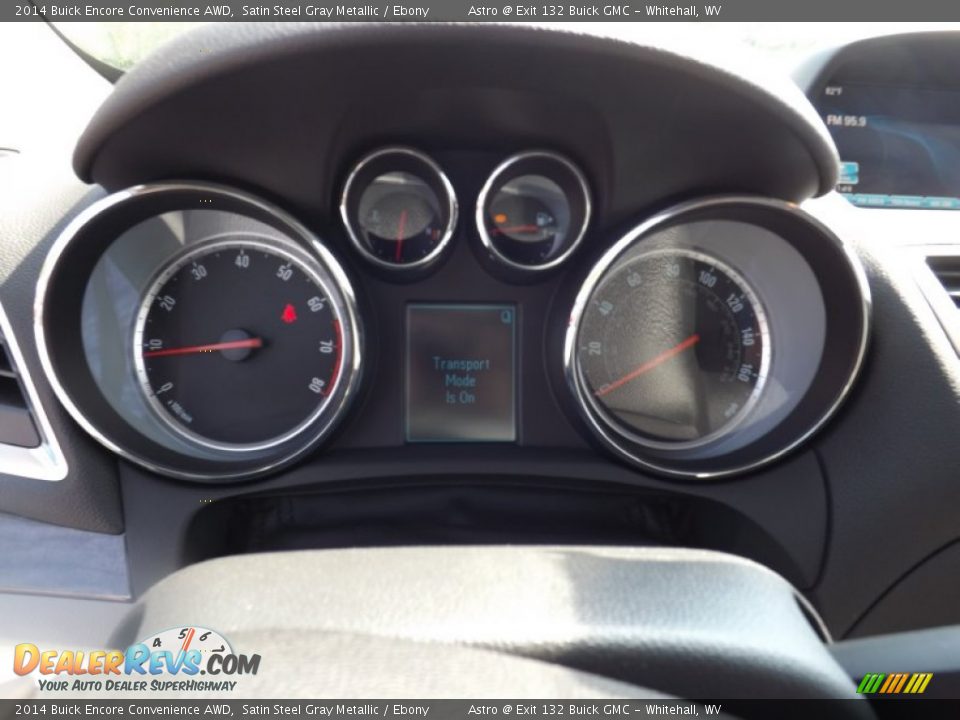 2014 Buick Encore Convenience AWD Satin Steel Gray Metallic / Ebony Photo #14