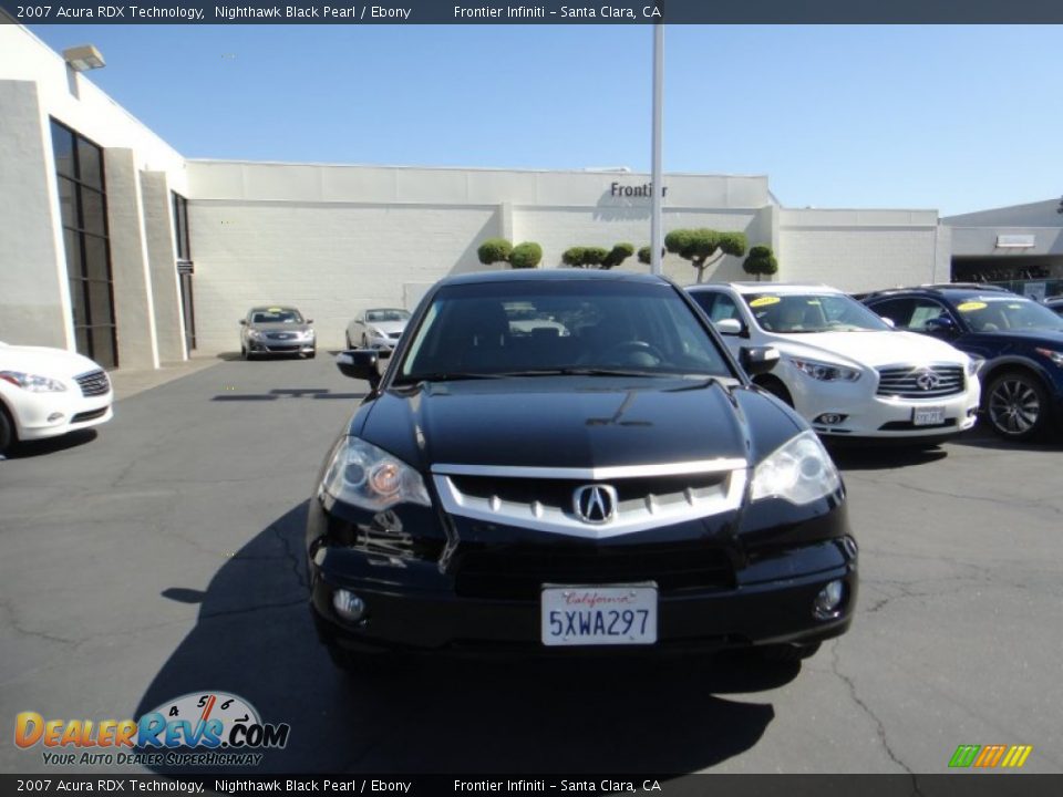 2007 Acura RDX Technology Nighthawk Black Pearl / Ebony Photo #3