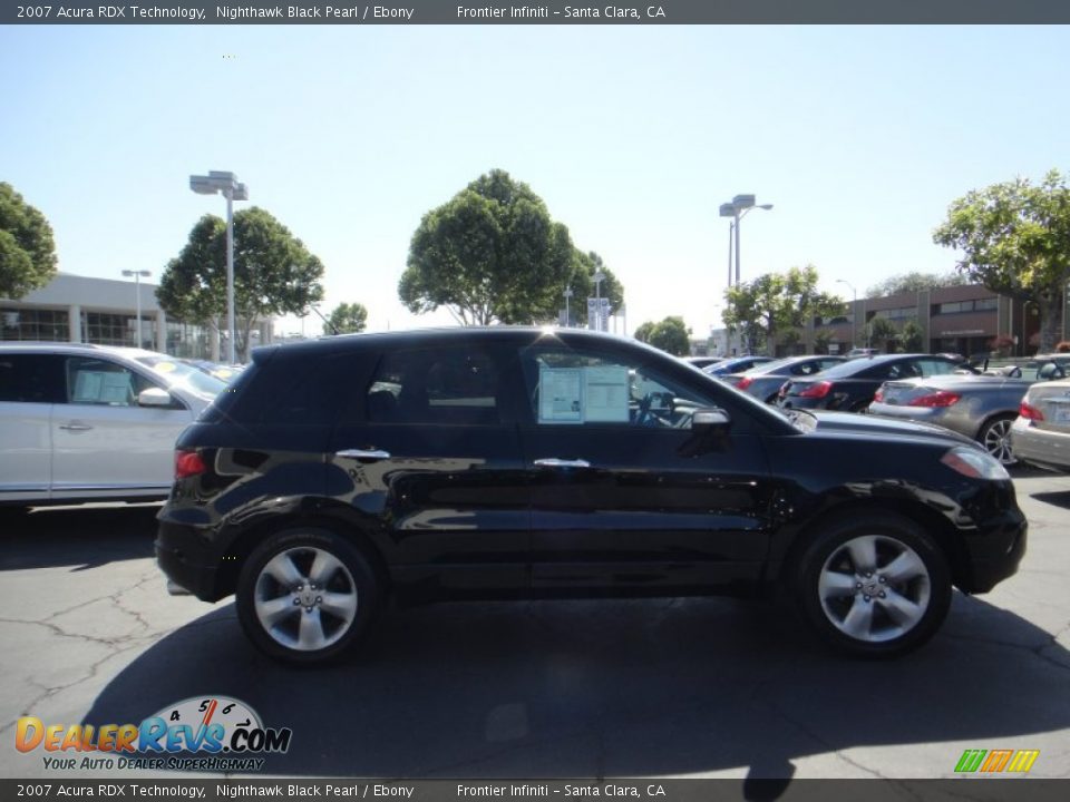 2007 Acura RDX Technology Nighthawk Black Pearl / Ebony Photo #5