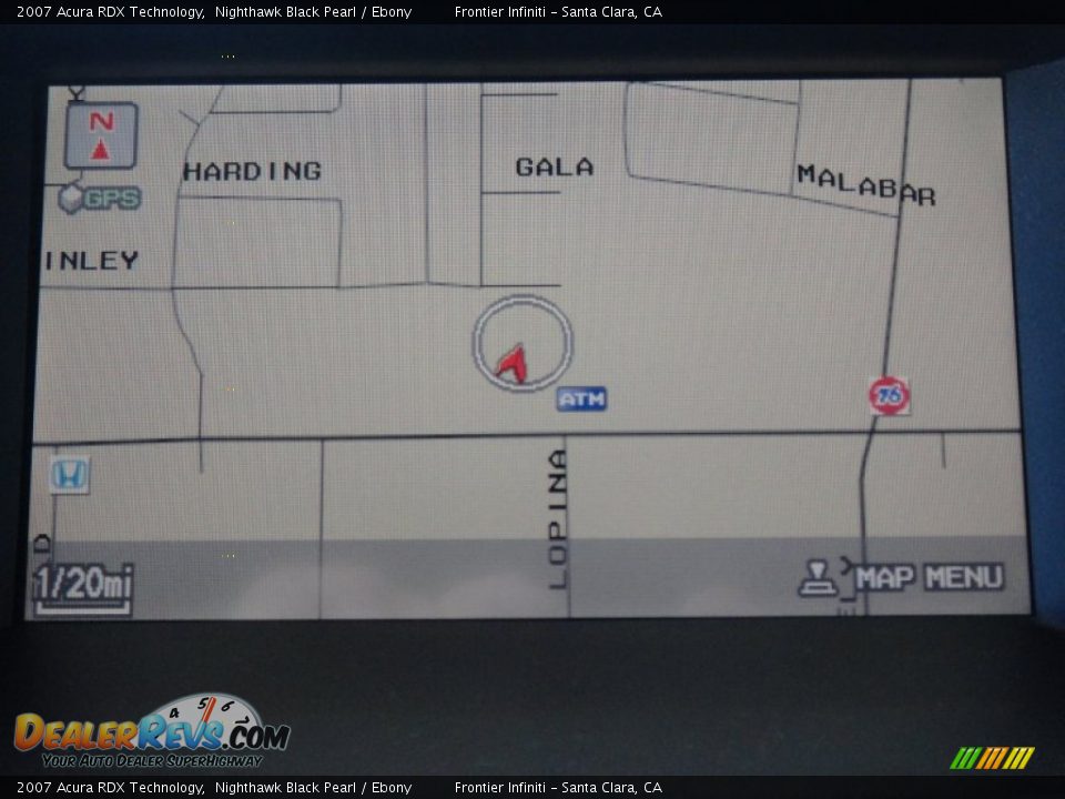 2007 Acura RDX Technology Nighthawk Black Pearl / Ebony Photo #10