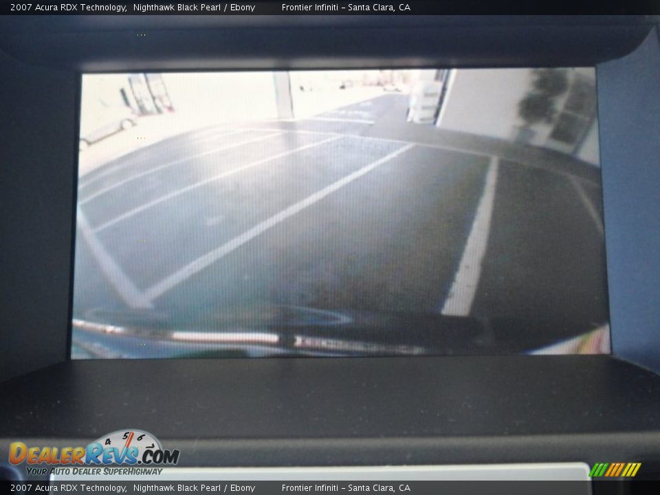 2007 Acura RDX Technology Nighthawk Black Pearl / Ebony Photo #11